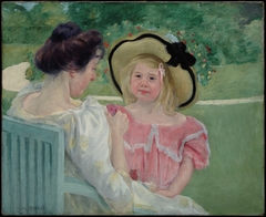 In the Garden by Mary Cassatt