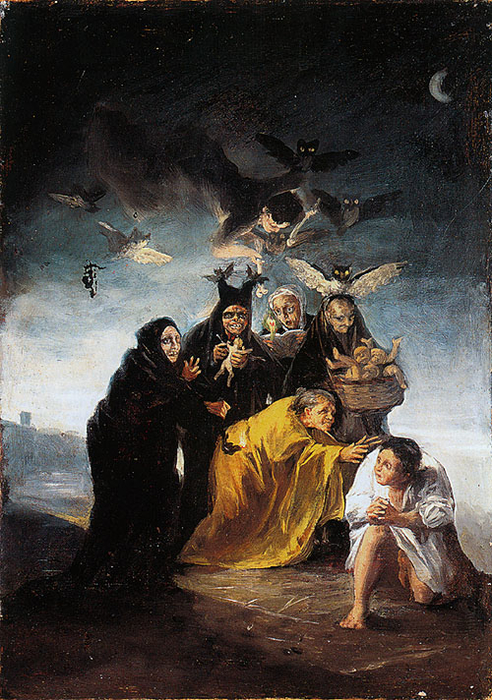 Incantation Francisco Goya Artwork On Useum