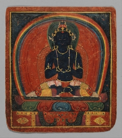 Initiation Card (Tsakalis): Samanthabhadri (Consort) by anonymous painter