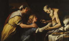 Introduction of Jacob to Isaac by Luca Giordano