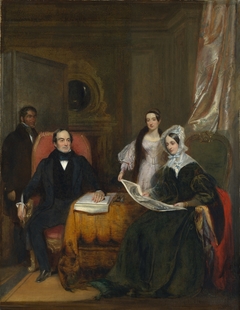 James Arnold (1781-1868) and family by Robert Scott Lauder