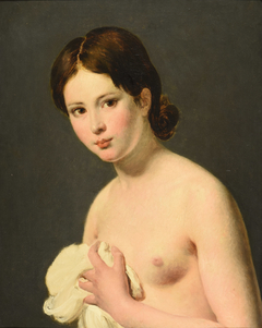 Jeune fille by anonymous French painter