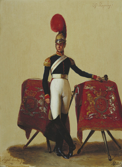 Kettle-Drummer George Augustus Lüdewig Rüngeling (b. 1814), Royal Horse Guards by Alexandre-Jean Dubois-Drahonet