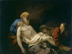 La Mise au tombeau by Jean-Jacques Lagrenée