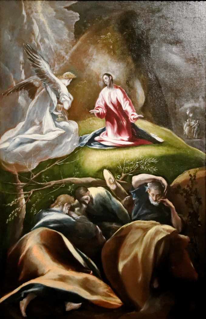 La oración del huerto (El Greco, Budapest)