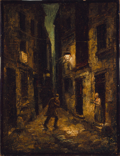 La Rue du Petit-Musc by Charles Raymond Chabrillac