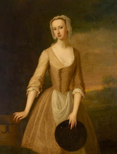 Lady Catherine Hyde, Duchess of Queensberry (1700-1777) as a Milkmaid by Charles Jervas