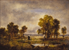 Landscape by Narcisse Virgilio Díaz