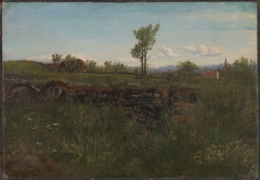 Landscape Study from the Environs of Carlsruhe by Kitty Lange Kielland