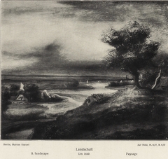 Landscape with a River Valley by Rembrandt