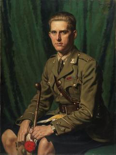 Lieutenant Thomas Dinesen, VC by Howard Somerville