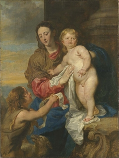 Madonna and Child with Child St John