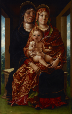 Madonna and Child with Saint Anne by Liberale da Verona