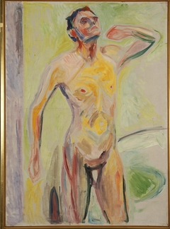 Male Nude by Edvard Munch