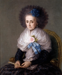 María Antonia Gonzaga, Dowager Marchioness of Villafranca by Francisco Goya