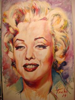 Marilyn Monroe by Tachi