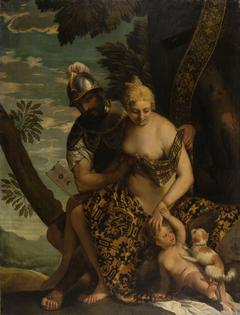 Mars and Venus by Paolo Veronese