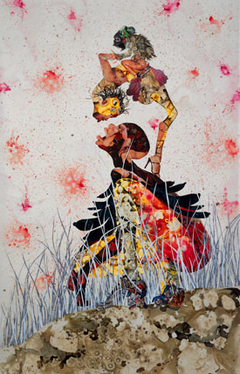 Misguided Little Unforgivable Hierarchies by Wangechi Mutu