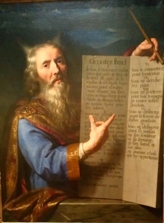 Moïse et les Tables de la Loi by Philippe de Champaigne