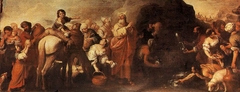 Moses at the Rock of Horeb by Bartolomé Esteban Murillo