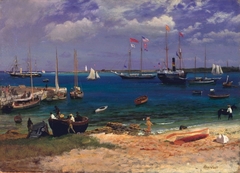 Nassau Harbor by Albert Bierstadt