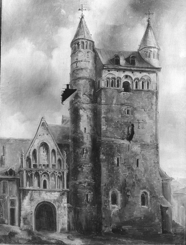 O L Vrouwekerk Met Hoofdportaal Alexander Schaepkens Artwork On USEUM