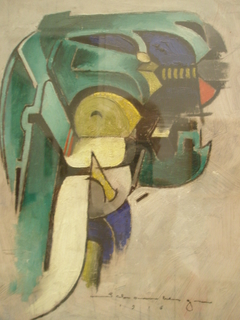 Painting IV (Mechanical Abstraction) by Morton Livingston Schamberg