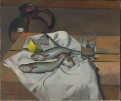 Poissons et citron by Félix Vallotton