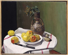 Pommes et vase marocain by Félix Vallotton