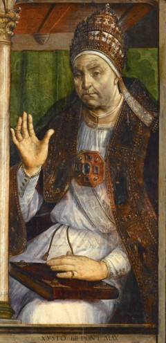 Pope Sixtus IV by Pedro Berruguete