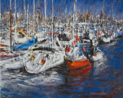Sails 1 (Port) by Nikoletta Antonopoulou
