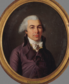 Portrait d'inconnu, d'époque révolutionnaire by Louis Brion de la Tour