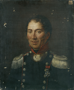 Portrait d'un capitaine de la garde nationale sous la monarchie de Juillet by Catherine Hélie Bonvoisin
