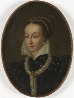 Portrait de Éléonore, princesse de Condé by Jean-Marie Ribou