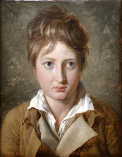Portrait de jeune garçon by Jacques-Louis David