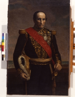Portrait de l'amiral Charner by Adolphe Dervaux father