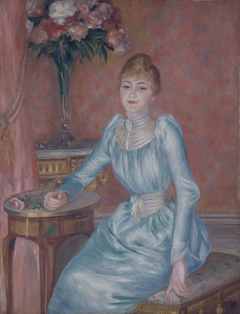 Portrait de Madame de Bonnières by Auguste Renoir