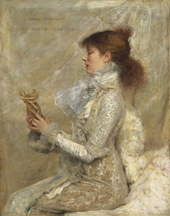 Portrait de Sarah Bernhardt by Jules Bastien-Lepage
