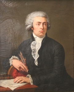 Portrait du docteur Henri Fabre, frère du peintre by François-Xavier Fabre