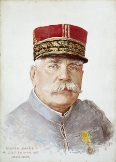 Portrait du général Joseph Joffre (1852-1931) by Joseph-Félix Bouchor