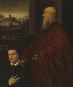 Portrait of a Man and Boy by Anonymous