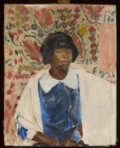Portrait of a Mulatto woman by Jan Ciągliński