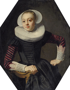Portrait of a Seated Lady by Thomas de Keyser