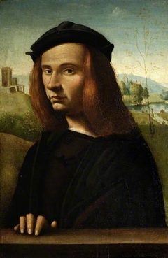 Portrait of a young man by Ridolfo del Ghirlandaio