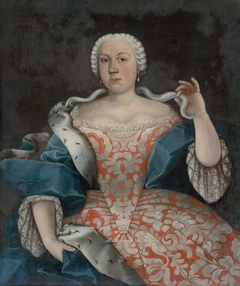 Portrait of a Young Zemianka by Anonymous