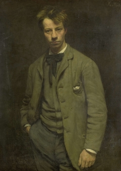 Portrait of Albert Verwey by Jan Veth