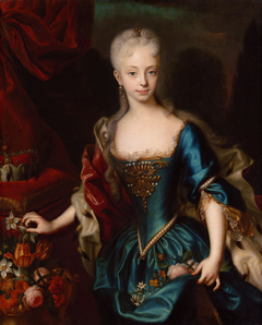 Portrait of Archduchess Maria Theresia by Andreas Møller