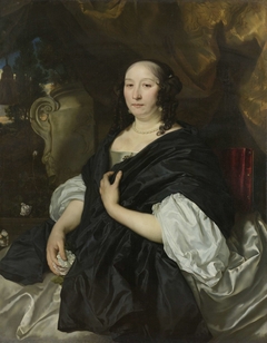 Portrait of Catharina van der Voort by Abraham van den Tempel