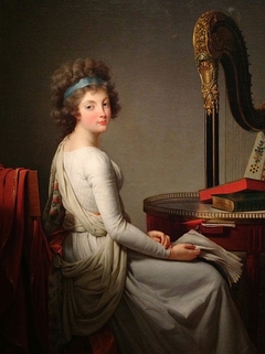 Portrait of Diane de la Vaupalière, Comtesse de Langeron by Anonymous
