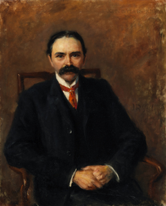 Portrait of Douglas Hyde, First President of Ireland (1860-1949), Poet and Scholar by John Butler Yeats